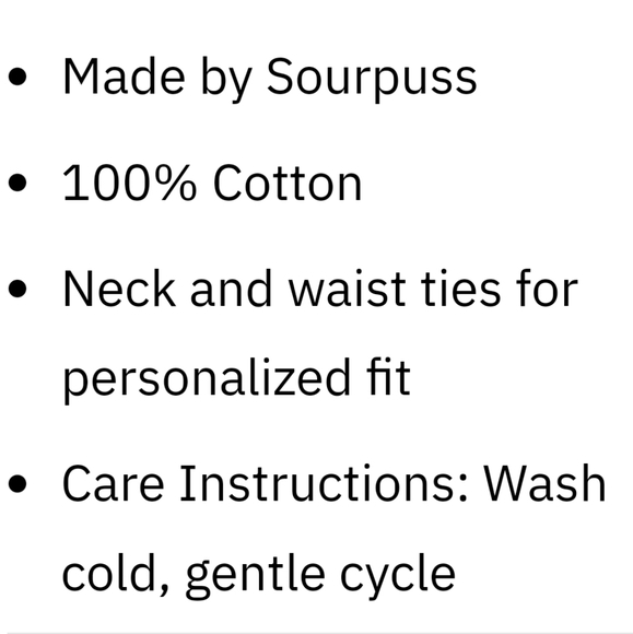 Miss Bones Apron - Picture 4 of 4